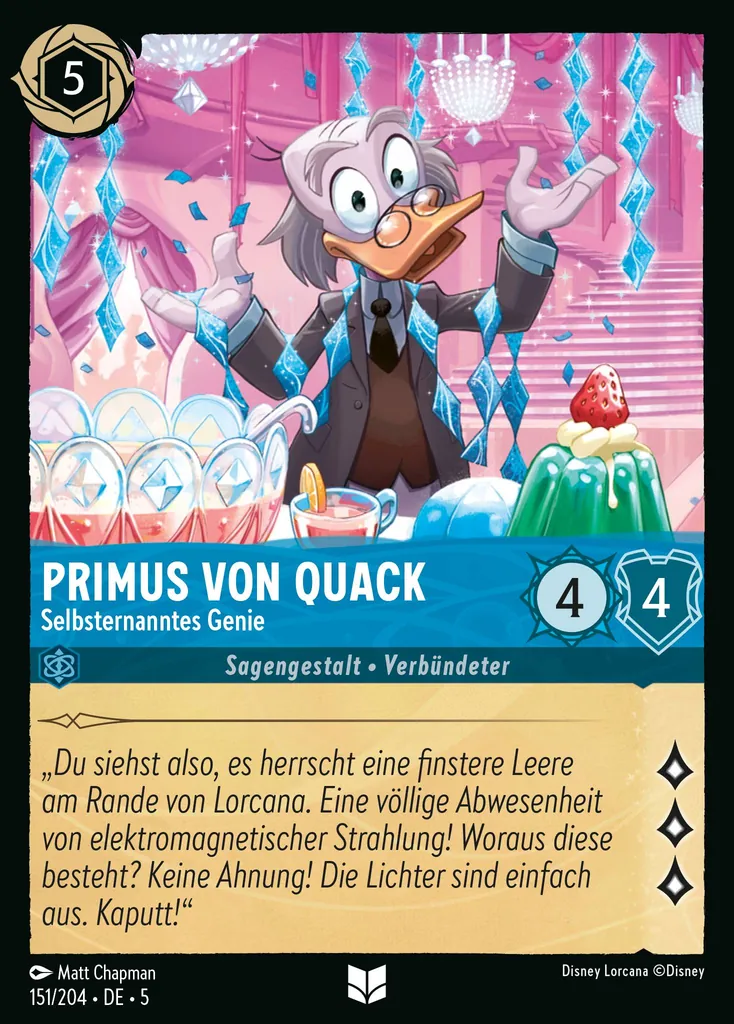 Primus von Quack - Selbsternanntes Genie