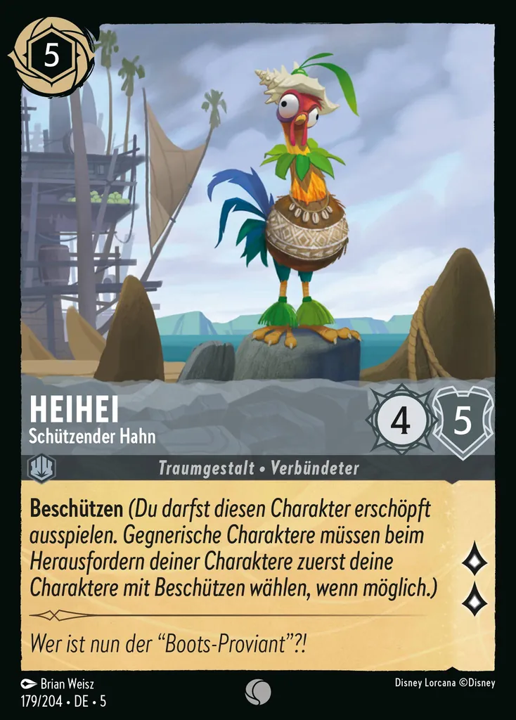 HeiHei - SchĂĽtzender Hahn