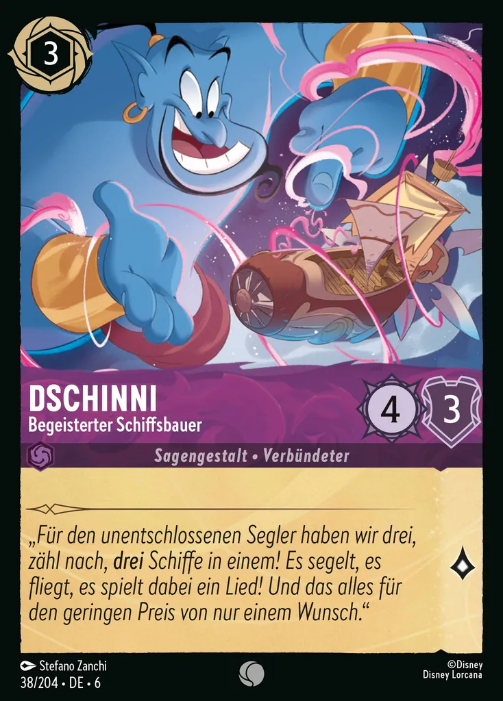 Dschinni - Begeisterter Schiffsbauer