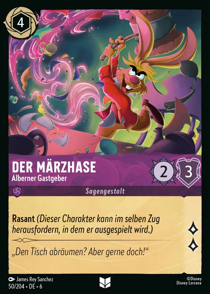Der Märzhase - Alberner Gastgeber