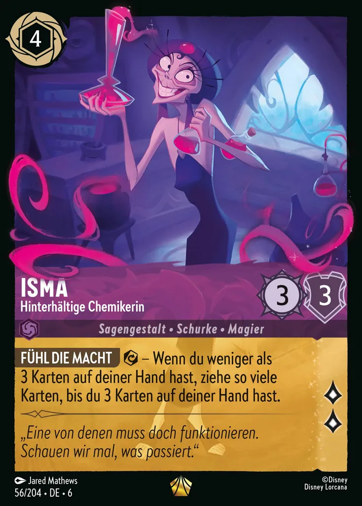 Isma - Hinterhältige Chemikerin