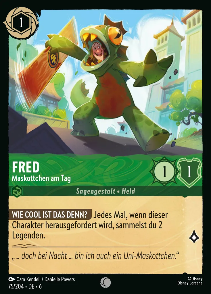 Fred - Maskottchen am Tag
