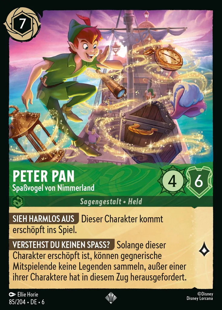 Peter Pan - SpaĂźvogel von Nimmerland
