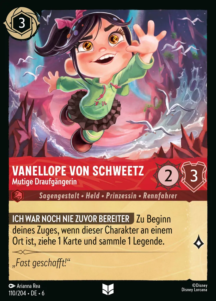 Vanellope von Schweetz - Mutige Draufgängerin
