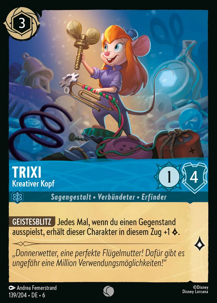 Trixi - Kreativer Kopf