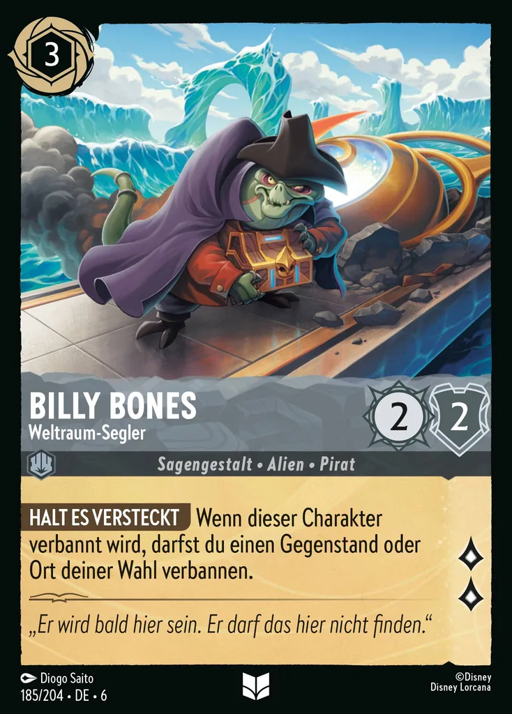Billy Bones - Weltraum-Segler
