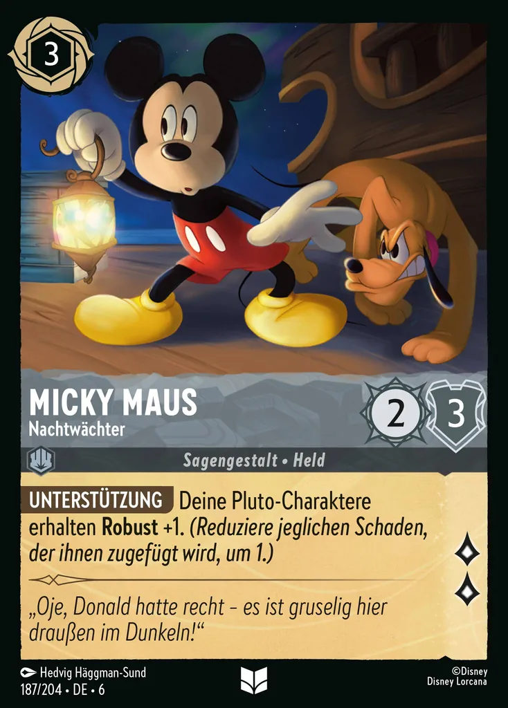 Micky Maus - Nachtwächter