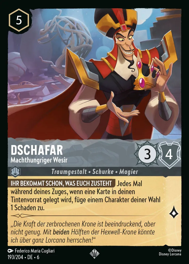 Dschafar - Machthungriger Wesir