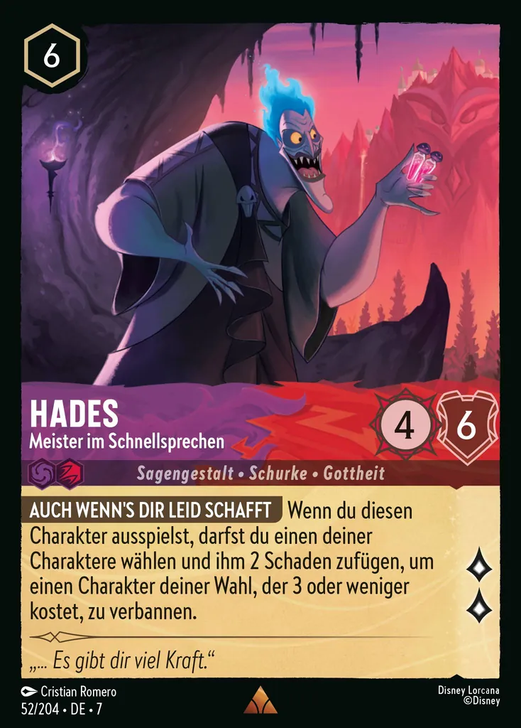 Hades - Meister im Schnellsprechen