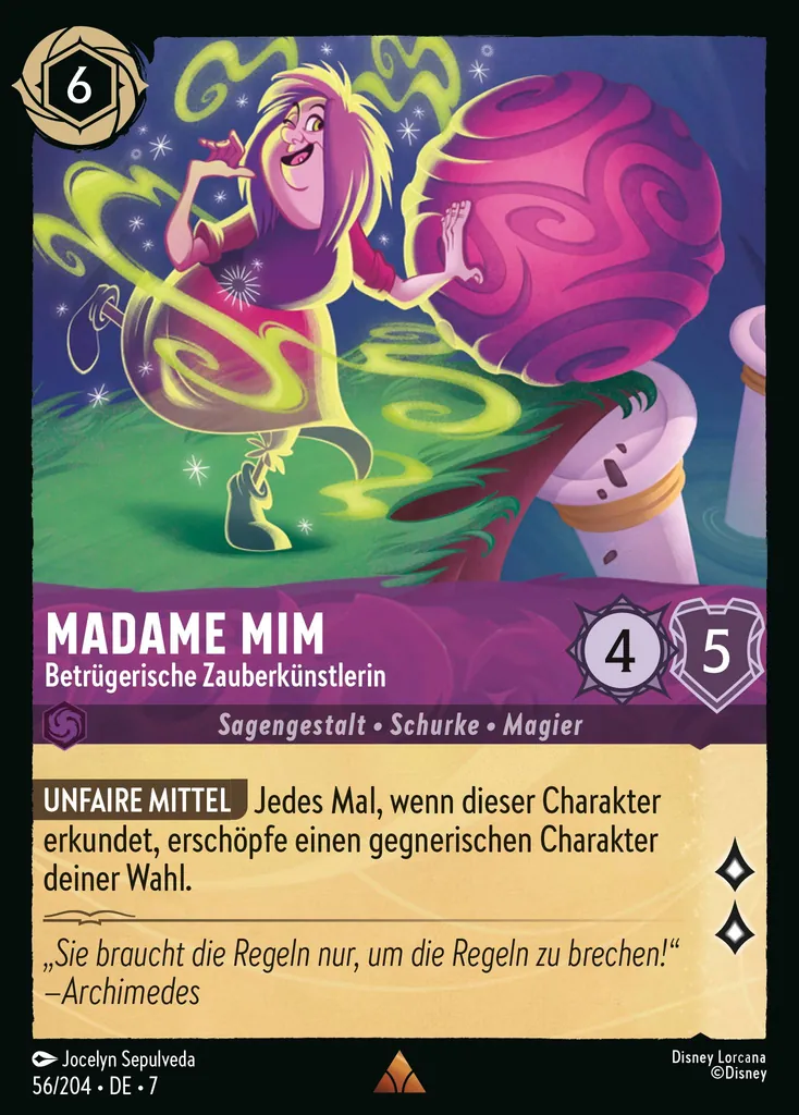 Madame Mim - Betrügerische Zauberkünstlerin