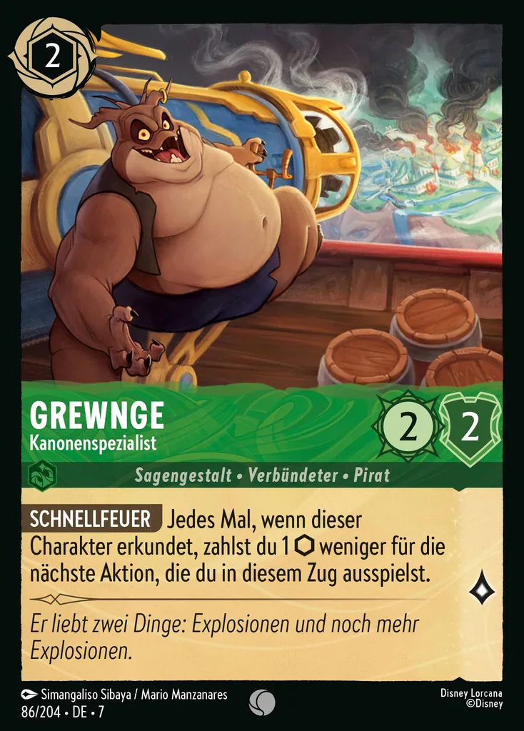 Grewnge - Kanonenspezialist