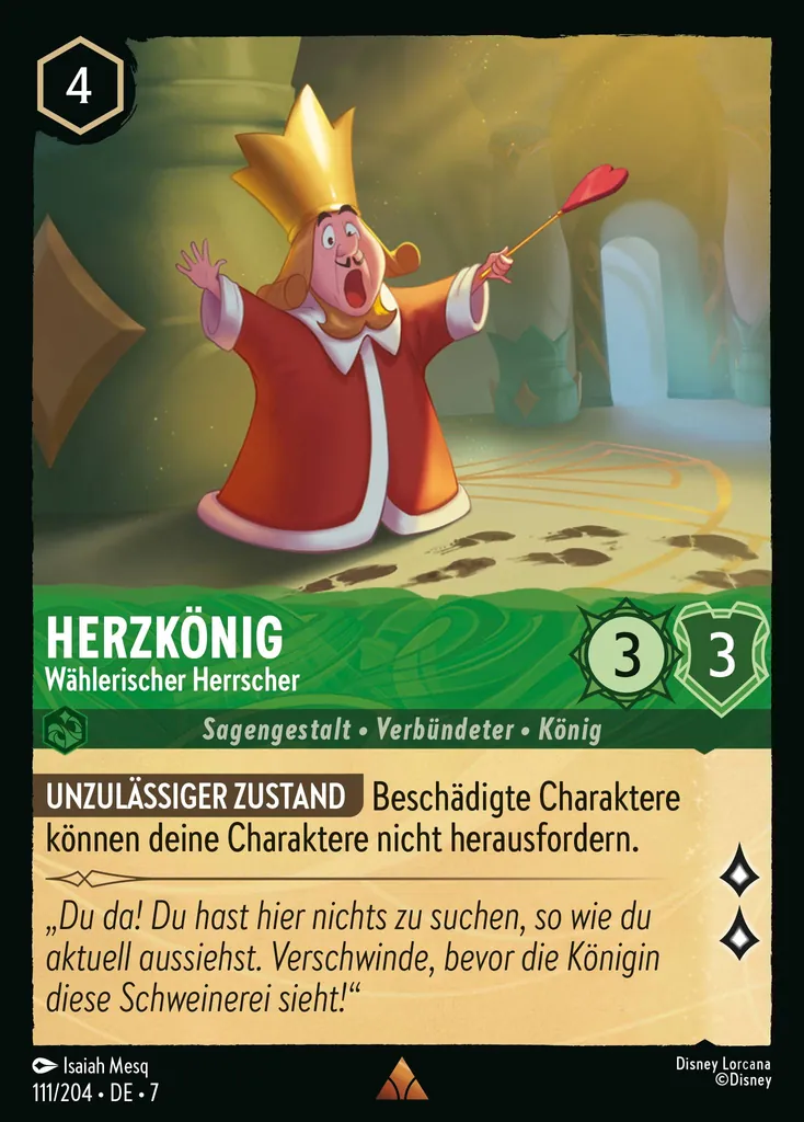 Herzkönig - Wählerischer Herrscher