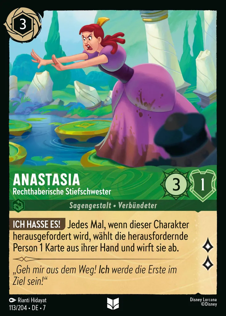 Anastasia - Rechthaberische Stiefschwester