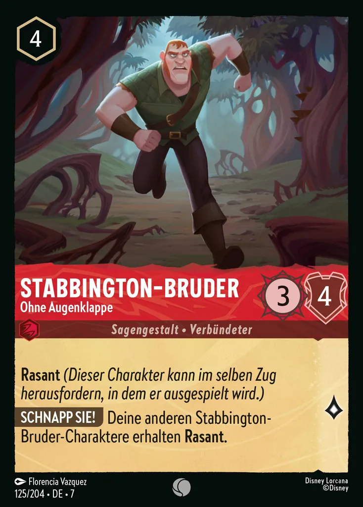 Stabbington-Bruder - Ohne Augenklappe