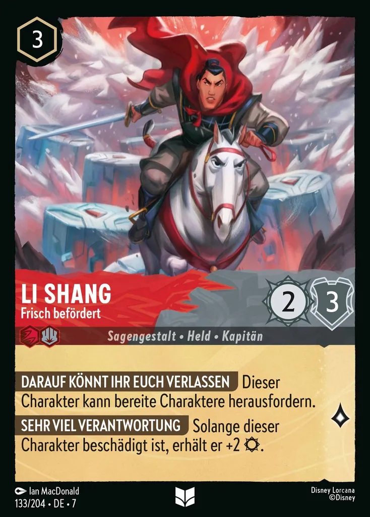 Li Shang - Frisch befördert