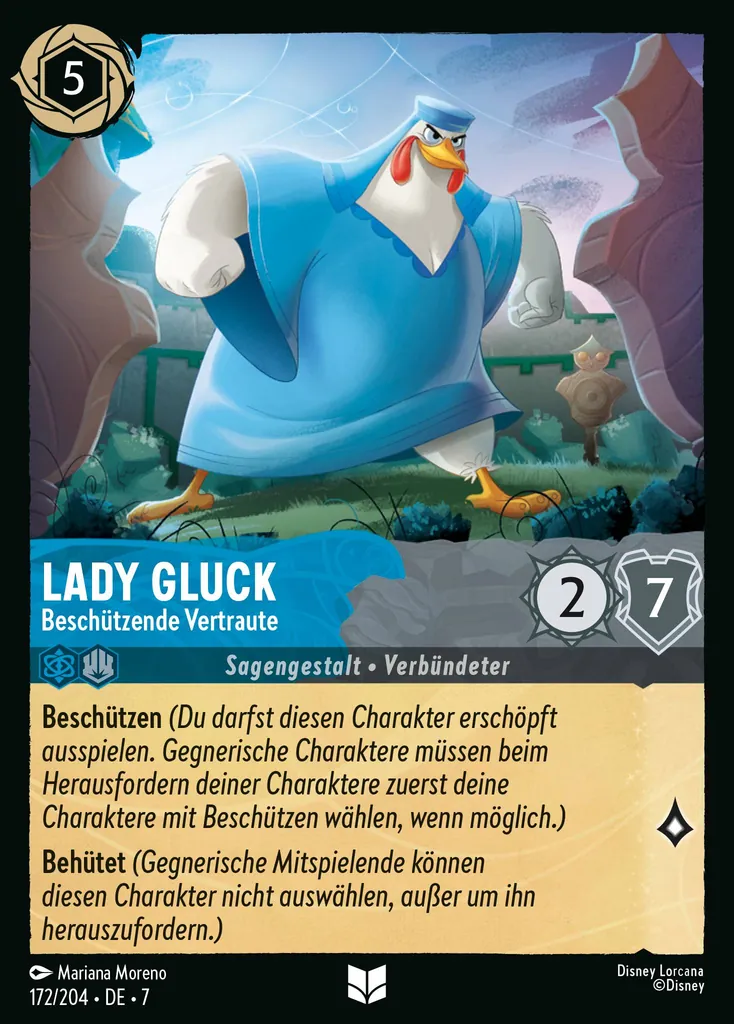 Lady Gluck - BeschĂĽtzende Vertraute