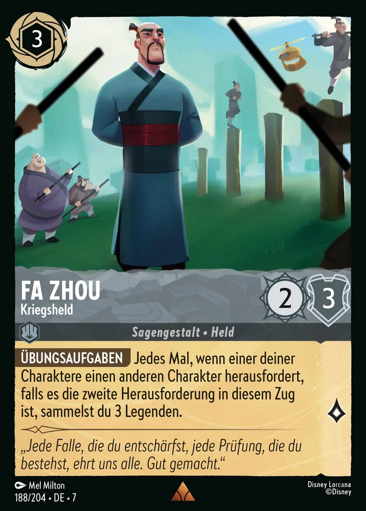 Fa Zhou - Kriegsheld