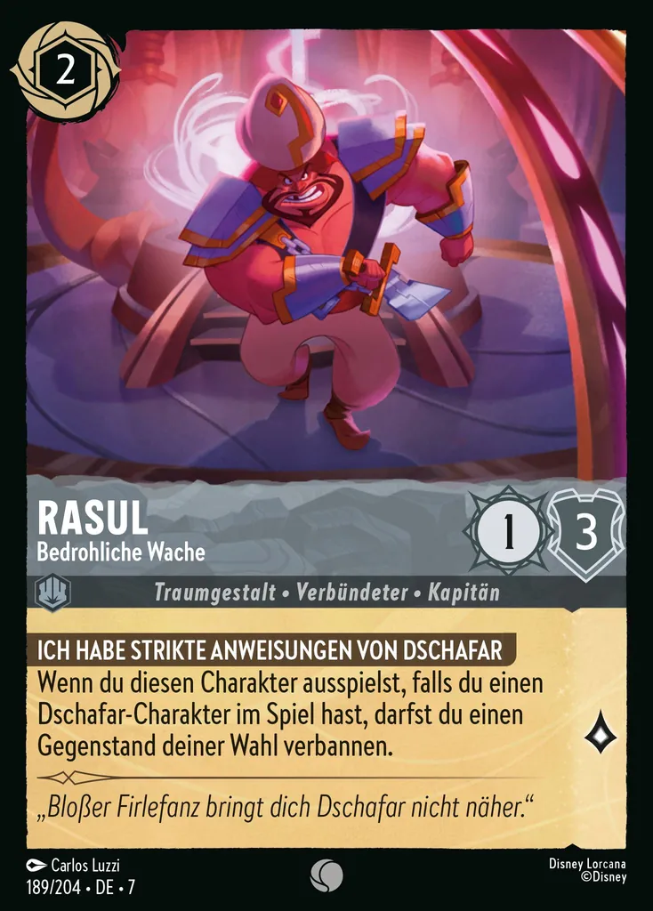 Rasul - Bedrohliche Wache