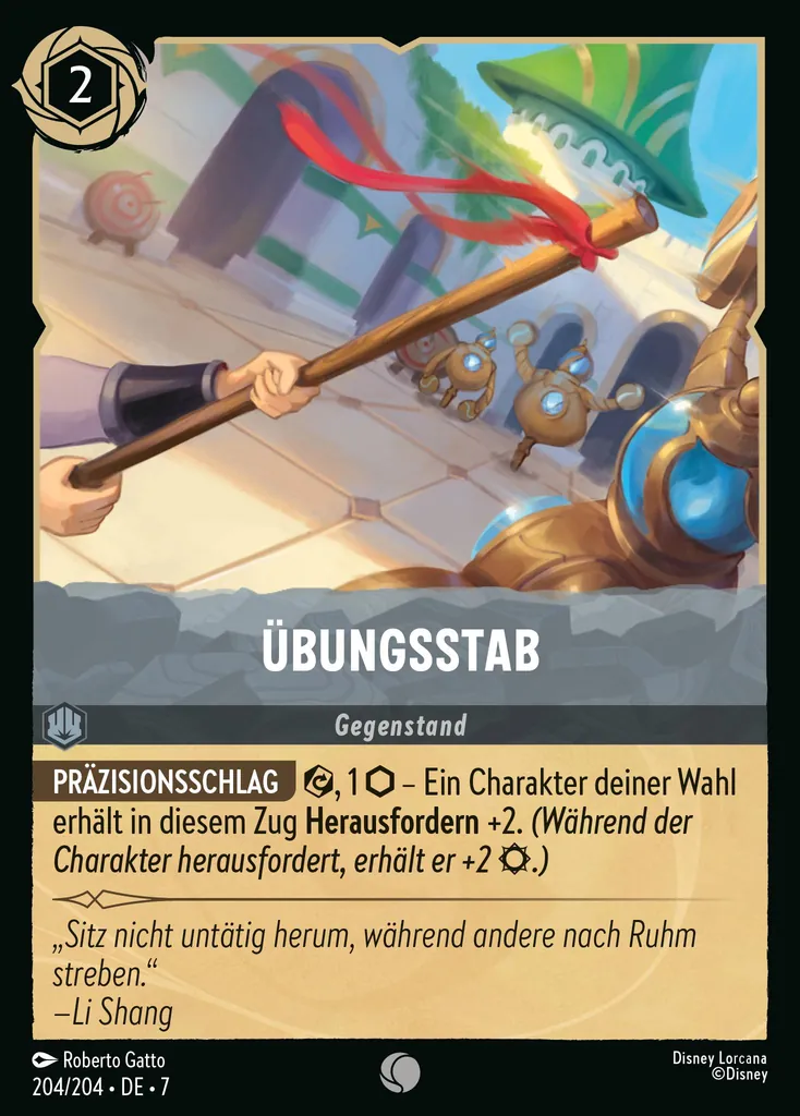Übungsstab