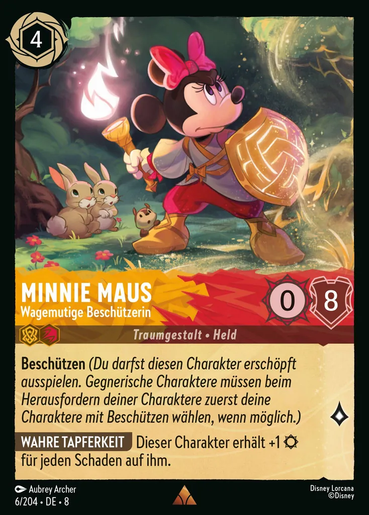 Minnie Maus - Wagemutige BeschĂĽtzerin