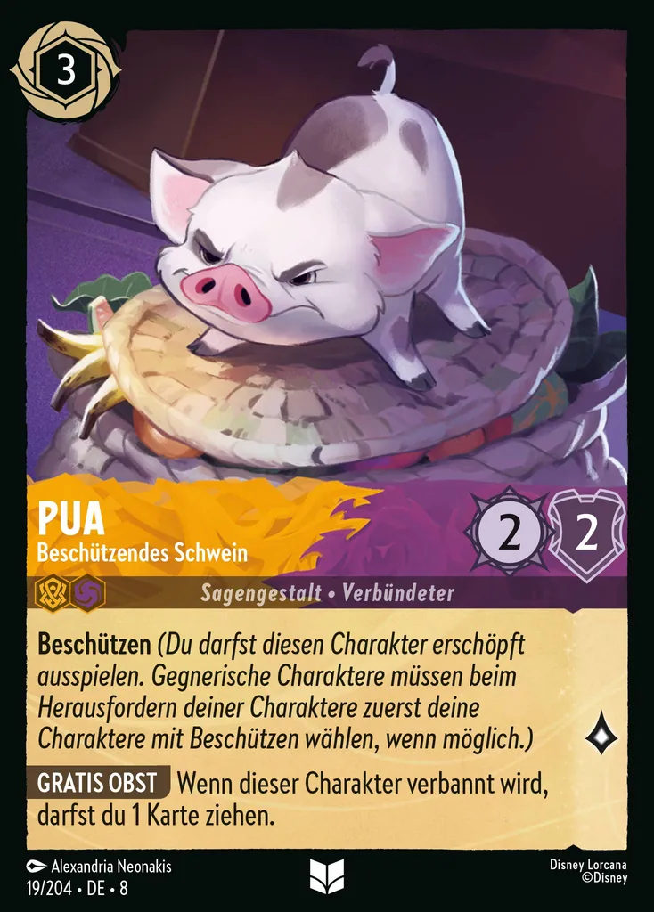 Pua - Beschützendes Schwein