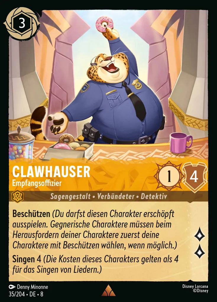 Clawhauser - Empfangsoffizier