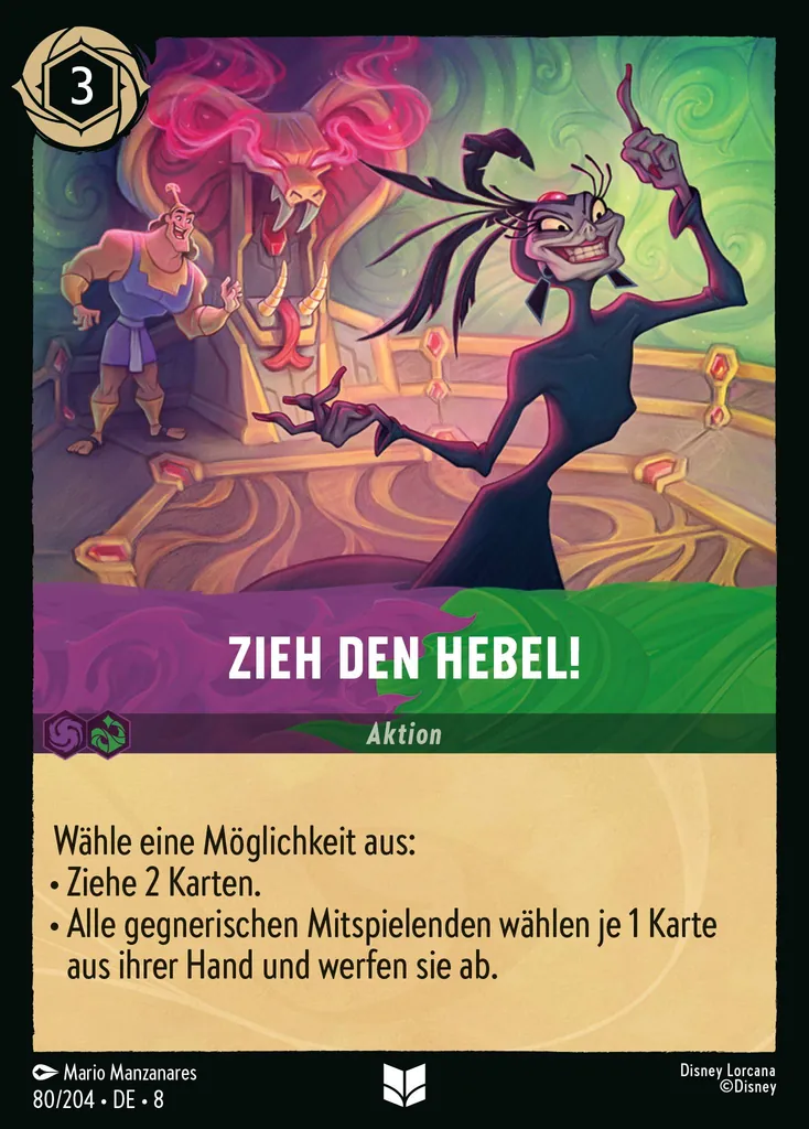 Zieh den Hebel!