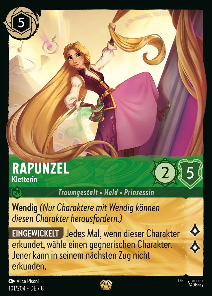 Rapunzel - Kletterin