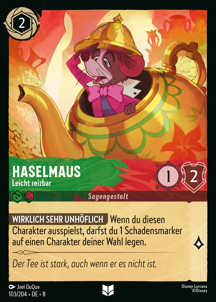 Haselmaus - Leicht reizbar