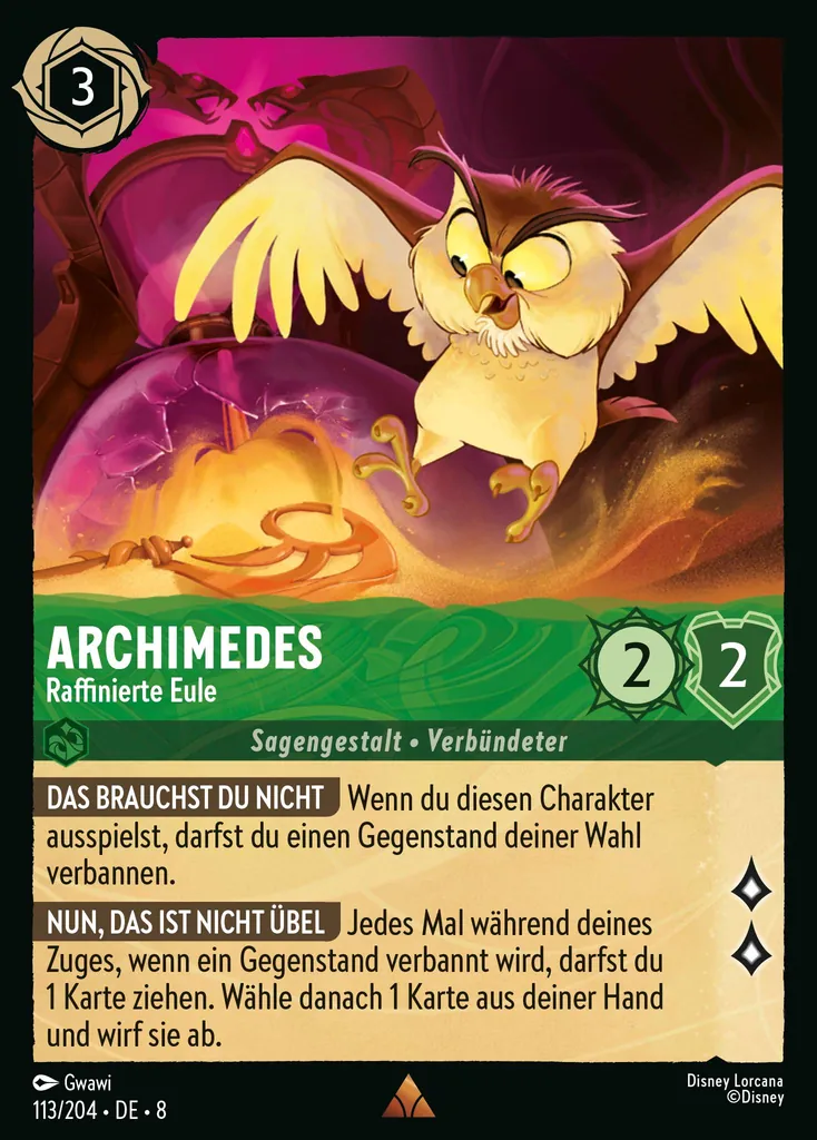 Archimedes - Raffinierte Eule