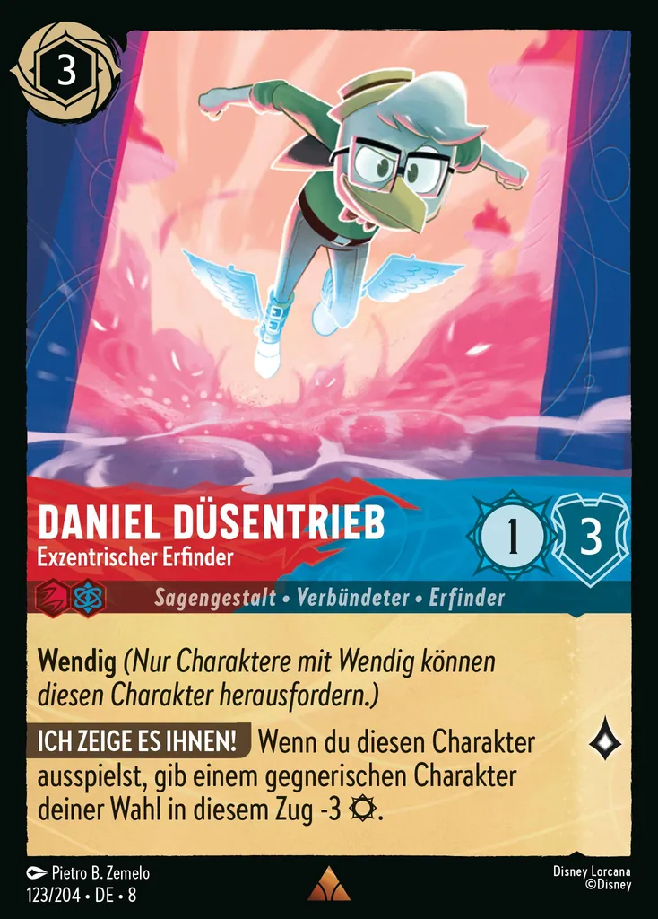 Daniel Düsentrieb - Exzentrischer Erfinder