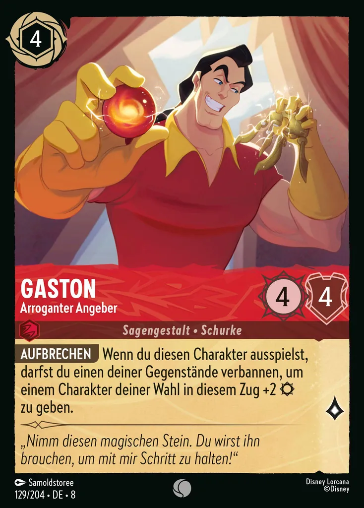 Gaston - Arroganter Angeber