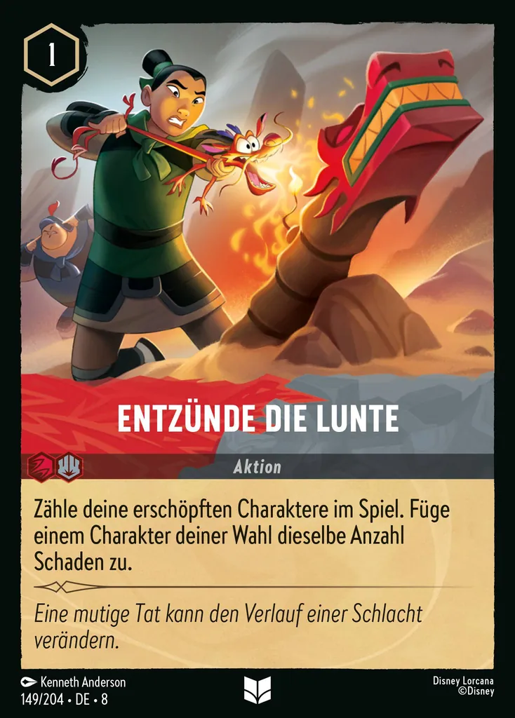 EntzĂĽnde die Lunte