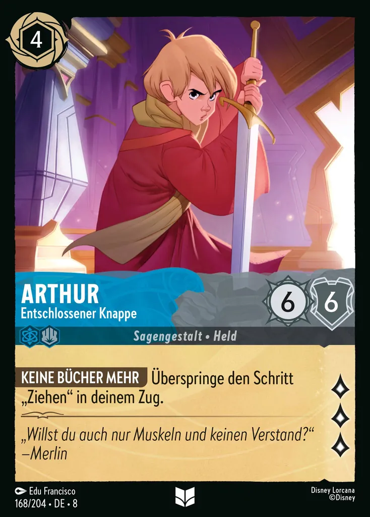Arthur - Entschlossener Knappe