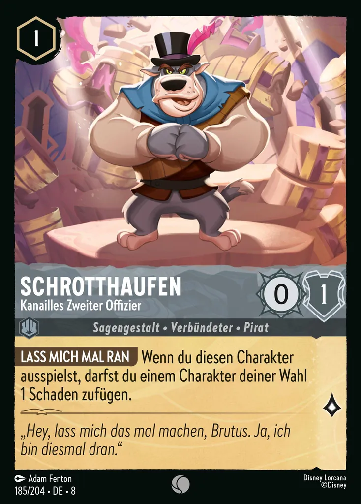 Schrotthaufen - Kanailles Zweiter Offizier