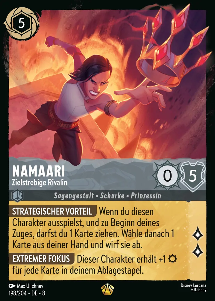 Namaari - Zielstrebige Rivalin