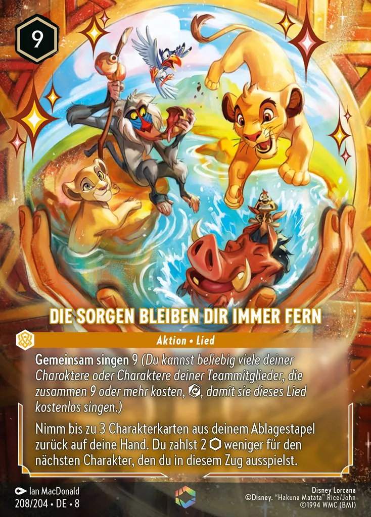 Die Sorgen bleiben dir immer fern