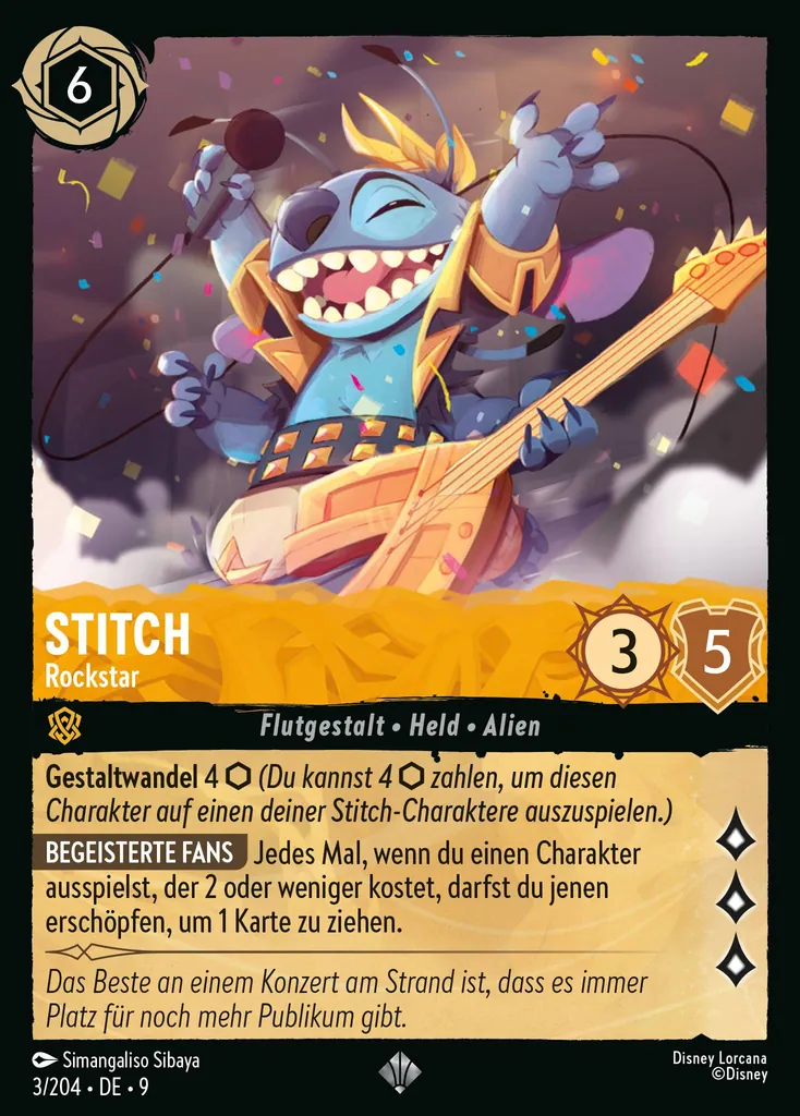 Stitch - Rock Star