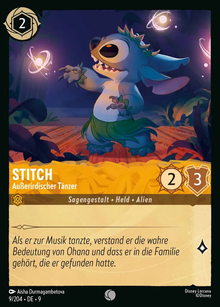 Stitch - Außerirdischer Tänzer