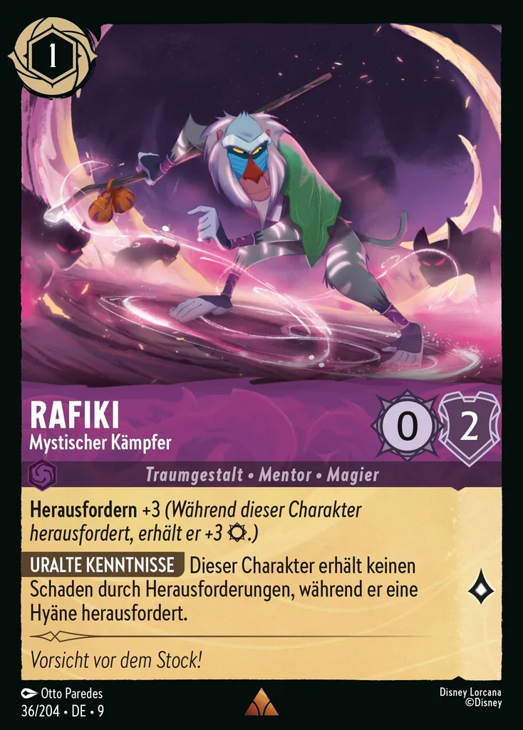 Rafiki - Mystischer Kämpfer