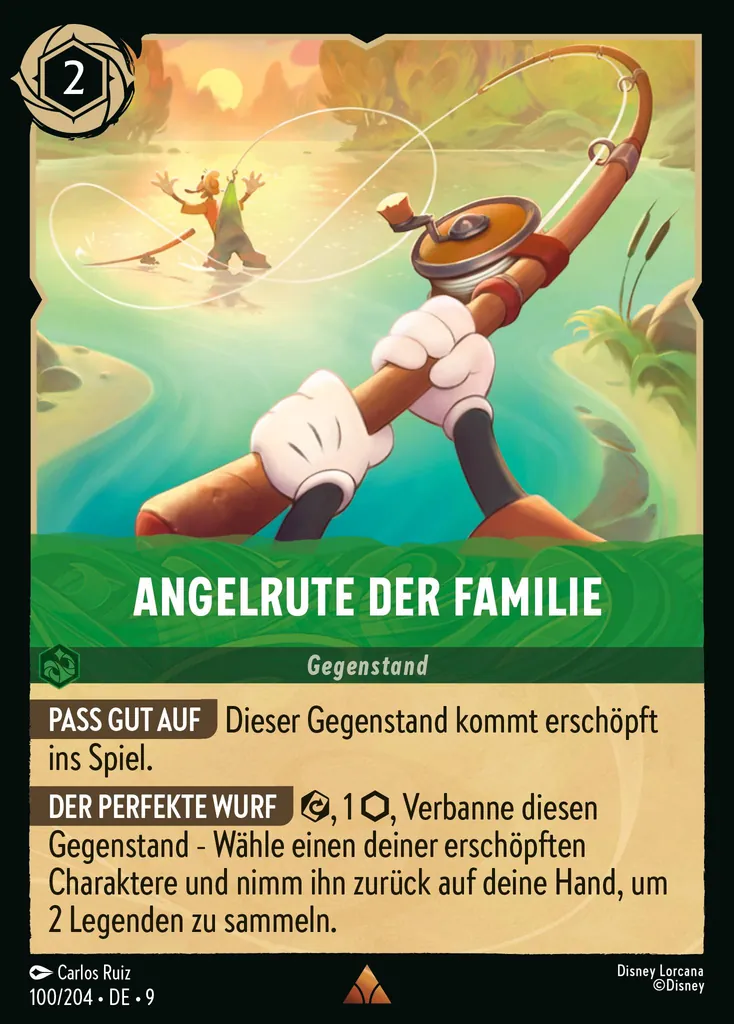 Angelrute der Familie