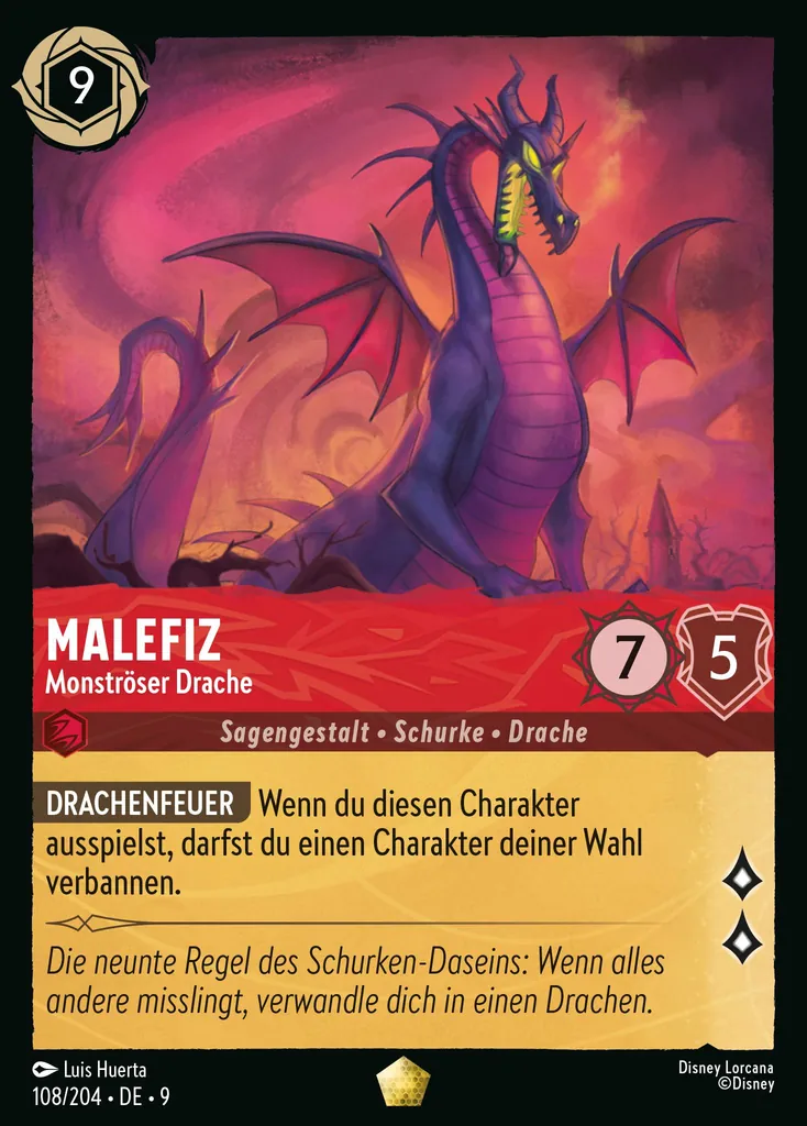 Maleficent - Monstrous Dragon
