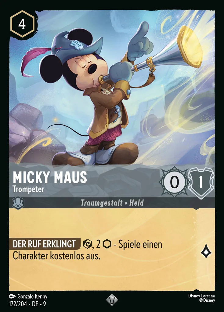 Micky Maus - Trompeter