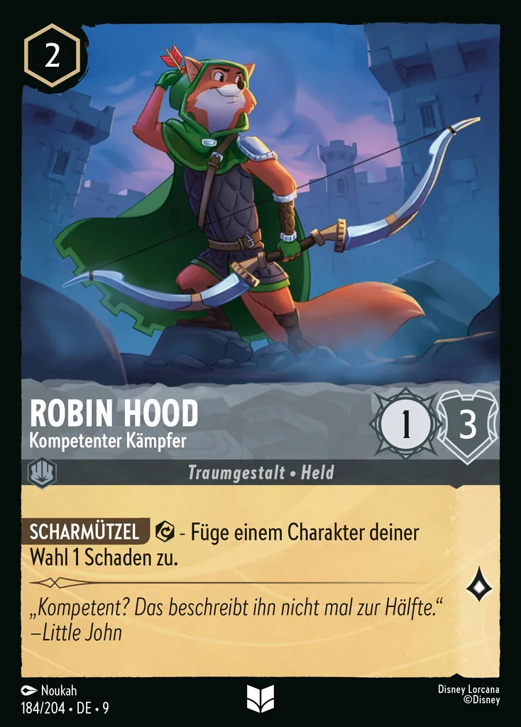 Robin Hood - Capable Fighter