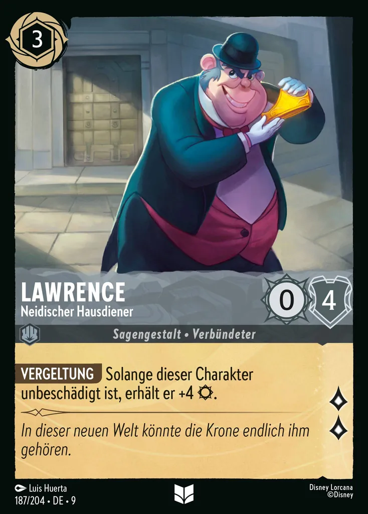 Lawrence - Neidischer Hausdiener