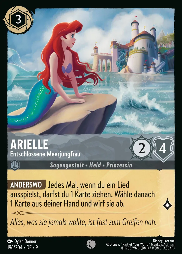 Arielle - Entschlossene Meerjungfrau