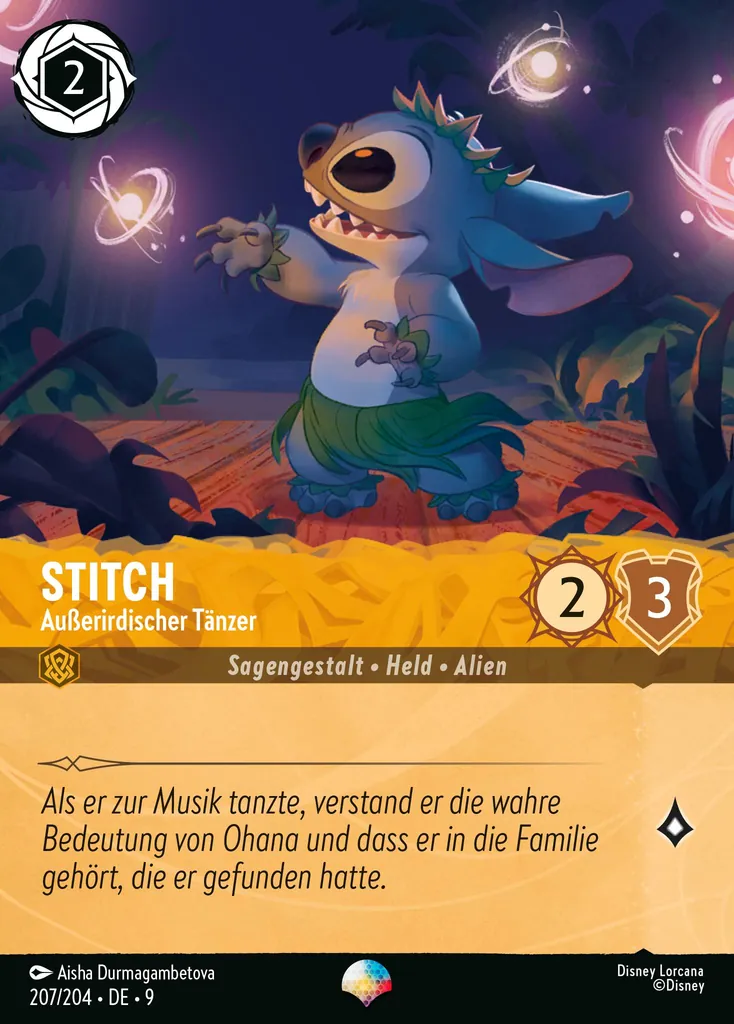 Stitch - Außerirdischer Tänzer