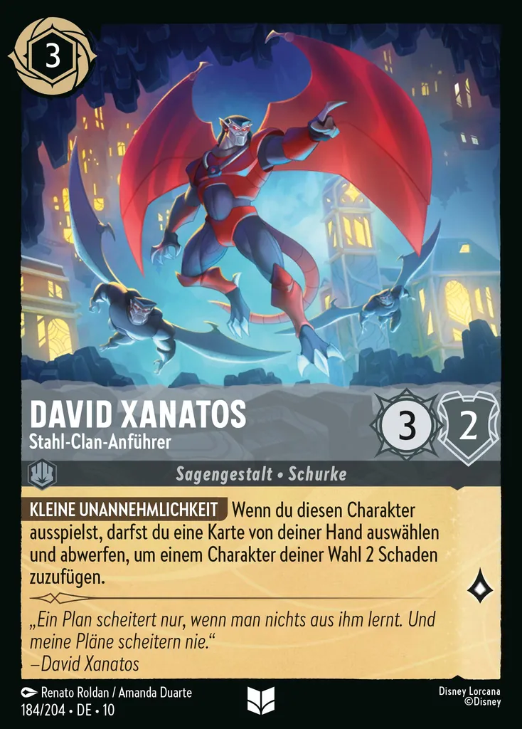 David Xanatos - Stahl-Clan-AnfĂĽhrer