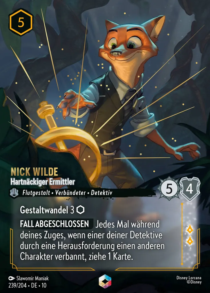 Nick Wilde - HartnÀckiger Ermittler