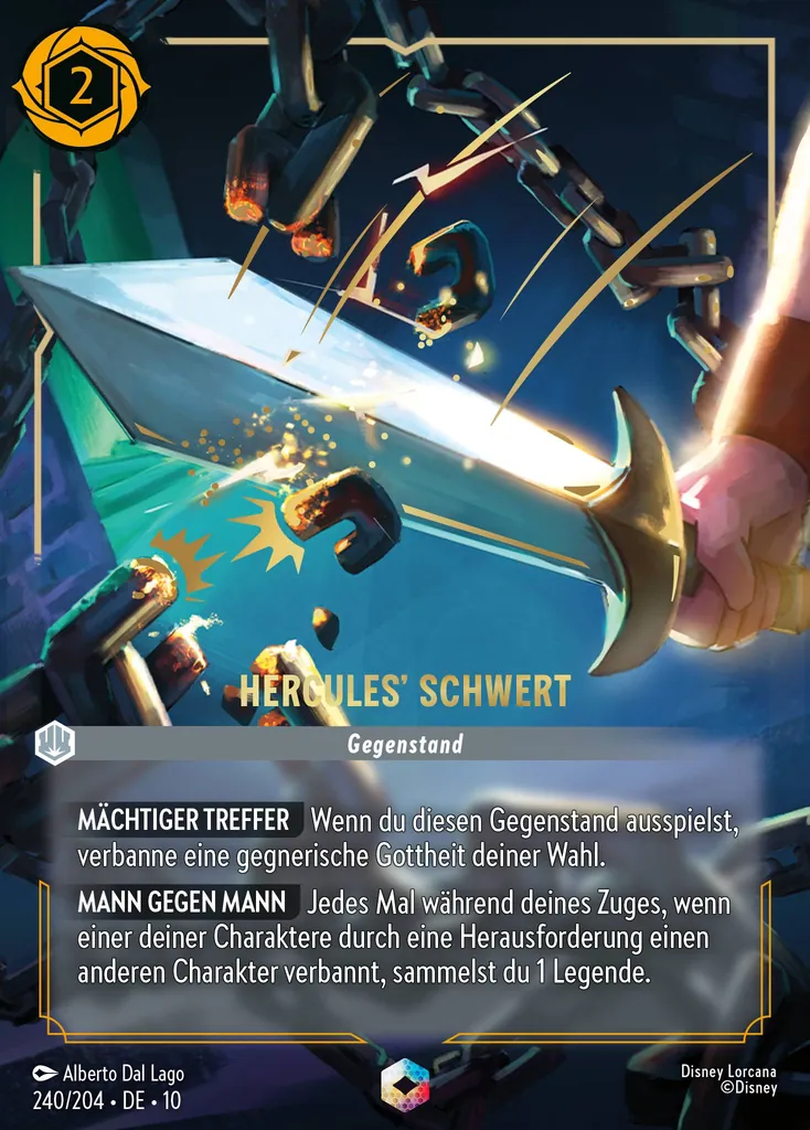 Herculesâ Schwert